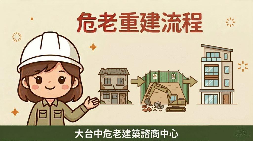 危老重建流程怎麼走？從老屋到新家，六步一次看懂