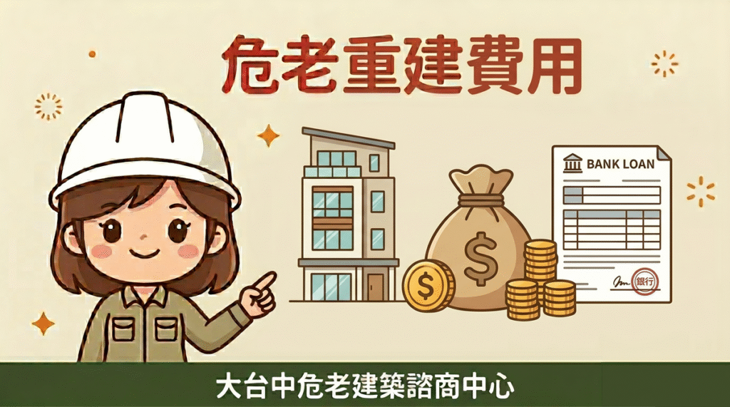 危老重建費用 貸款 全額貸款 台中
