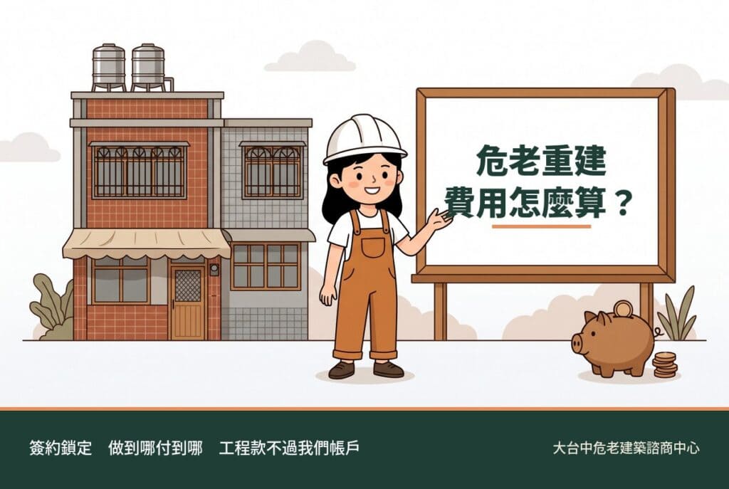 危老重建全案管理費怎麼算－收費規則與付款方式透明公開